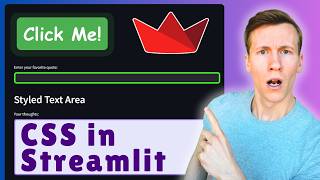 FINALLY! Style Your Streamlit App with Custom CSS 🎨