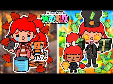 💰 FROM POOR TO RICH! 🏠 How I Became a MILLIONAIRE! TOCA BOCA STORY! 🌟Ep. 1