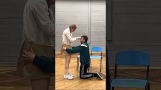Don’t touch that girl! ⚠️ Actors school #stagefight #stuntcombat #acting #stuntfight #stagecombat