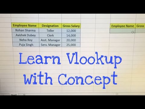 Learn VLOOKUP With Concept