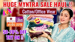 Myntra 2025 Trendy Collection *Cotton KURTA SET |  Myntra Latest Picks | UNDER 2500/-  #myntrahaul