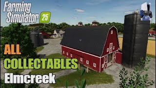 Collectables Elmcreek | FS25 | Console | Earn extra money | All 110 Collectables