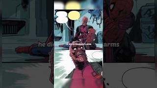 Spiderman Dies in Deadpool's Arms.