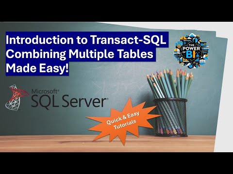 Intro to T-SQL Part 03: Combining Multiple Tables Made Easy! 🔄📊 #sql #sqlserver #tsql