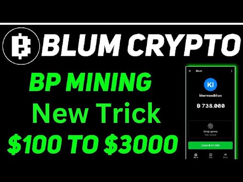 Blum Trick || Blum Airdrop || Blum Earning || Blum Point Trick ||