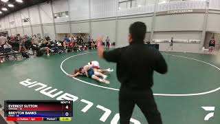 113 Lbs Round 2 (8 Team) - Everest Sutton, Oregon Vs Breyton Banks, Utah 2a46