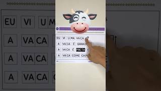 Os melhores textos para aprender a ler | Textos curtos fatiados | Aprender a ler e escrever