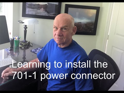 701 1 power connector installation
