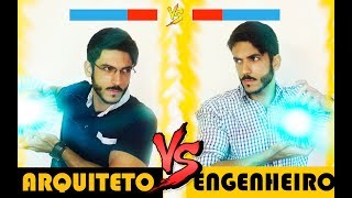 ARQUITETO VS  ENGENHEIRO???