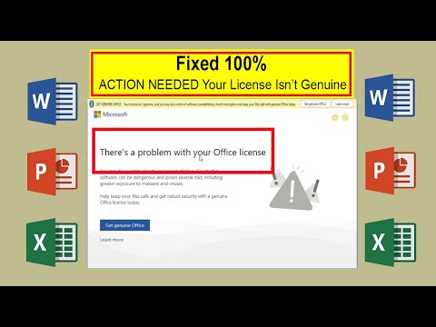 [Fix] There's Problem with your Office license | Your License Isn't Genuine.