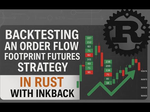 Back Test a Simple Order Flow Footprint Futures Strategy in RUST!