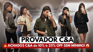 C&A FITTING ROOM | 10% to 25% OFF WITH NO MINIMUM! 😱