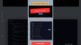 This Earthquake Shake Effect Will Make Users Go WOW! 🤯