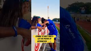 Fijian Drua Star Celebrate With Fans 🙏🏽😇 #shorts #FijianDrua #MesakeVocevoce #Fans #Prayers #2025