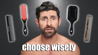 Which Hairbrush Should I Use For My Hair? Choose The Right Brush & Comb For My Hair Type! #haircare