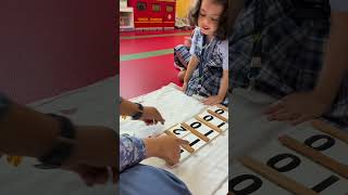 Learning numbers with our tiny tots!