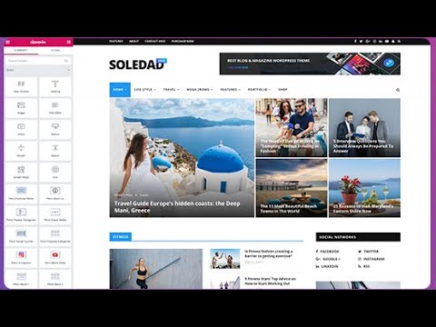 Soledad - Multi-Concept Blog Magazine AMP WordPress Theme | Theme install and setup in The codestar