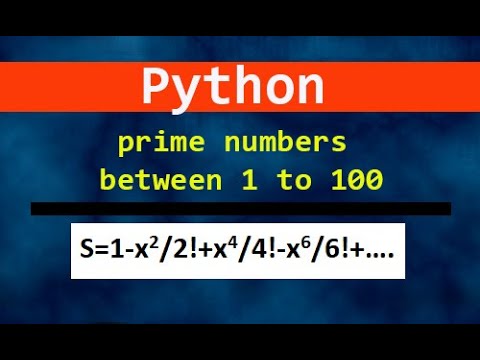 Nested loop examples Prime numbers between 1 to 100 Python in Bengali