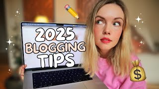 If you want to grow and make money blogging in 2025, do these 14 things 👩🏼‍💻