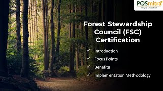 What is FSC Certification? | Forest Management & Chain of Custody Explained | PQSmitra