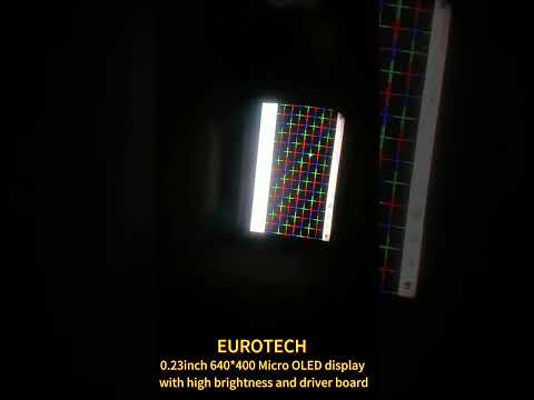 0.23inch 640*400 Micro OLED display with high brightness and driver board