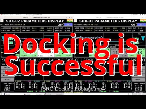ISRO released Docking Video Spadex