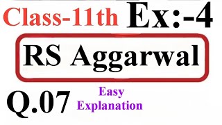 important Questions Of The Principle Of Mathematical Induction Class-11th Maths CBSE|Exercise-4 R.S