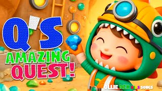 Quick with Q! | Fun Alphabet Song for Kids | Learn Words That Start with Q!