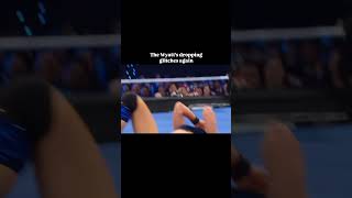Wyatt’s dropped glitches on last nights #smackdown 2/7/25 #wwe #wweedit #alexabliss #wyattfamily