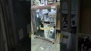 Compact Premade Pouch Packing Machine for Liquids, Powders, Sauces | Small Packaging Solution.