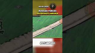 🚨 RUSSIANS ADVANCE! RUSSIAN FORCES ENTER KOTLYAROVKA #russia #ukraine #ukrainewar