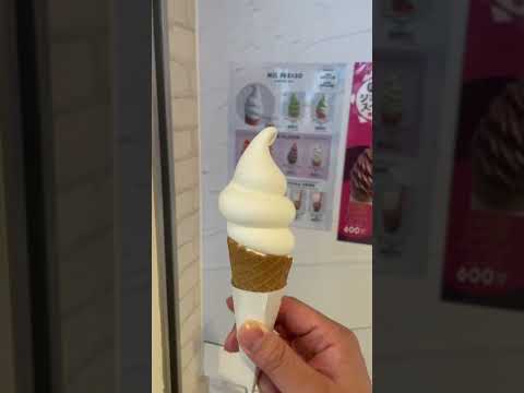 北海道逛街吃冰淇淋🍦