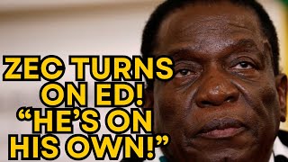 BREAKING: ZEC Abandons Mnangagwa! “Don’t Involve Us!” – Shocking Election Twist