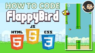 Create Flappy Bird clone in Javascript HTML CSS