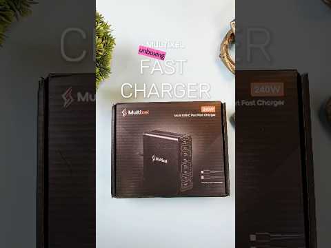 Is This The Fastest Charger Ever Made? Multixel 240w Fast Charger Unboxing