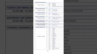 important 🛑 📅 datesheet declared by cbse#datesheet2023 #class12#board2023 #cbse2024 #datesheet