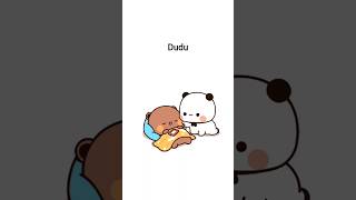 Wake up dudu ♥️ cute bubu dudu #shorts #dudububu #bubududu #milkmocha #cartoon #animation