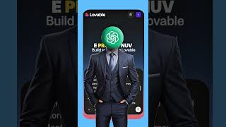 Portfolio Website using Lovable ai #portfolio #NoCodeWebsite  #LovableAI #nocodeai  #ai #chatgpt