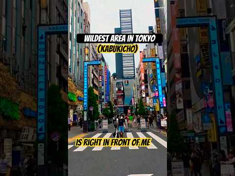 Inside Kabukicho: Tokyo’s Most Chaotic & CRAZIEST Nightlife Streets!🇯🇵  #traveljapan  #tokyo2025