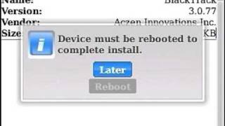 How to Install BlackTrack