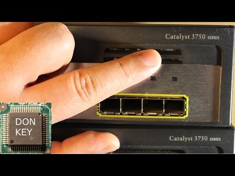 Cisco 3750G Gigabit Layer 3 switch teardown, a detailed overview for CCNA lab and repair