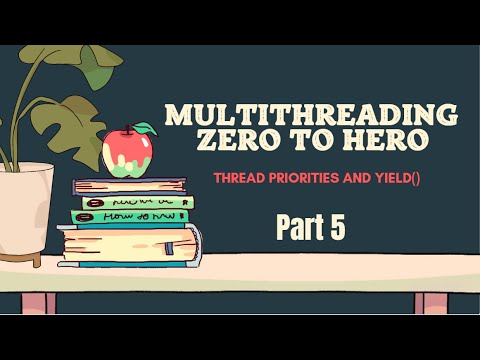 Multithreading Complete Tutorial - Thread Priorities and yield() #Part5