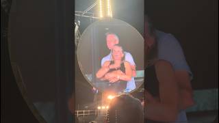 Astronomer CEO caught on camera with his HR Chief #Coldplay #concert  #Boston #shorts #andybyron #cr