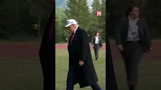 Donald Trump Arrives In Canada For G7 Summit