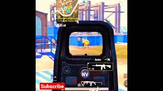 ☺️Best kill In Erangel☺️ |Scout and Daynamo Same Conqueror Lobby Gameplay iPhone 11,12,13,14 #shorts