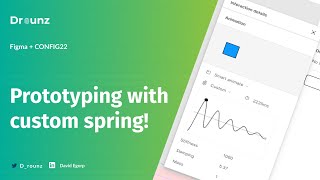 Prototyping Figma new custom spring #CONFIG22