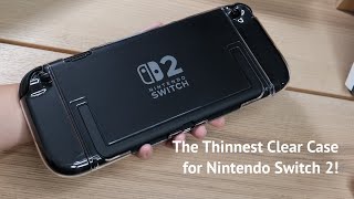 Thinnest Clear Case for Switch 2: The Bare Case
