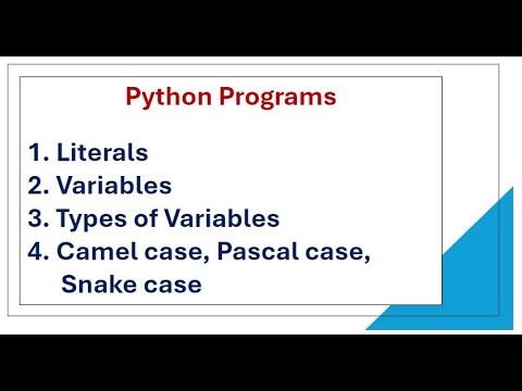 Python Tutorial | Variables