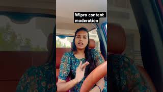Wipro content moderation #interview #wipro ||selected||