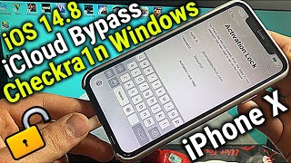 iOS 14 8 Bypass iPhone X iCloud Activation Lock Removal